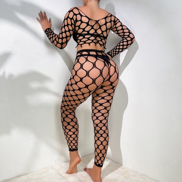 Too Addictive Black 2 Piece Set - Picture 3 of 3